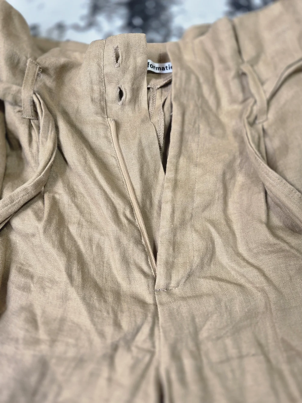 Reformation comfortable beige